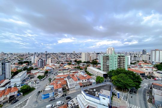 Vista da Suíte de apartamento para alugar com 3 quartos, 65m² em Vila Formosa, São Paulo