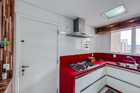 Cozinha de apartamento à venda com 3 quartos, 157m² em Cidade Mãe do Céu, São Paulo