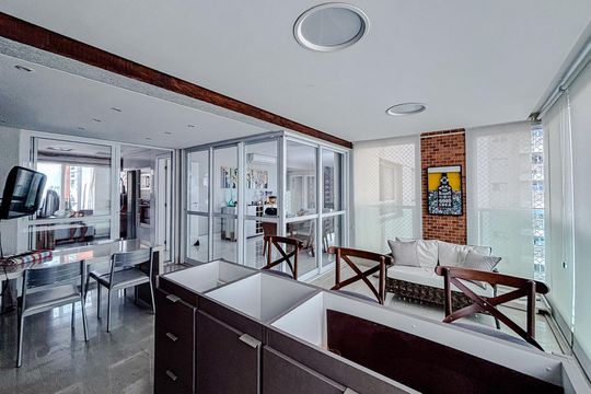 Varanda de apartamento à venda com 3 quartos, 157m² em Cidade Mãe do Céu, São Paulo