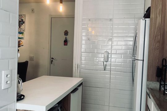 Cozinha de apartamento para alugar com 3 quartos, 70m² em Centro, Barueri