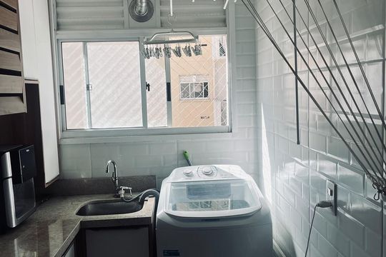 Área de serviço de apartamento para alugar com 3 quartos, 70m² em Centro, Barueri
