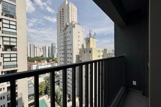 Sacada de kitnet/studio à venda com 1 quarto, 24m² em Vila Olímpia, São Paulo