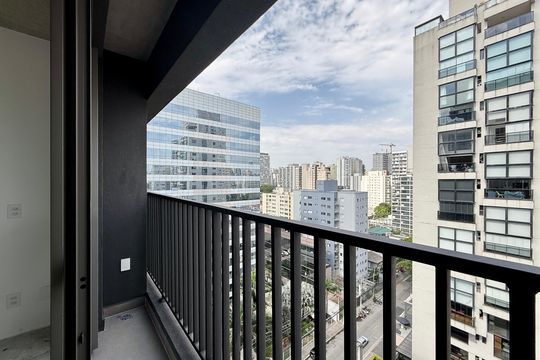 Sacada de kitnet/studio à venda com 1 quarto, 24m² em Vila Olímpia, São Paulo