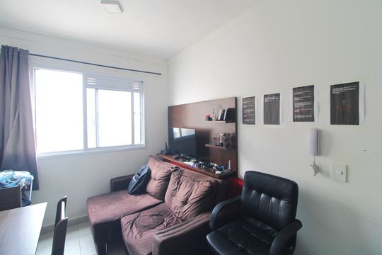 Sala de apartamento à venda com 1 quarto, 27m² em Jardim Cidalia, São Paulo