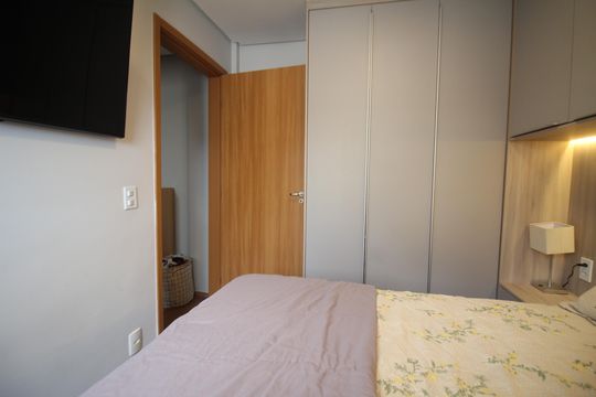 Quarto 1 de apartamento à venda com 2 quartos, 47m² em Milionários, Belo Horizonte