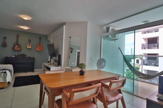 Sala de apartamento para alugar com 3 quartos, 86m² em Tibery, Uberlândia