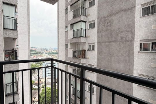 Varanda  de apartamento para alugar com 2 quartos, 50m² em Vila Joao Basso, São Bernardo do Campo