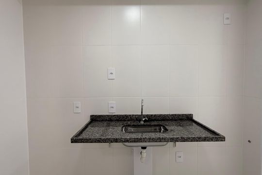 Cozinha  de apartamento para alugar com 2 quartos, 50m² em Vila Joao Basso, São Bernardo do Campo