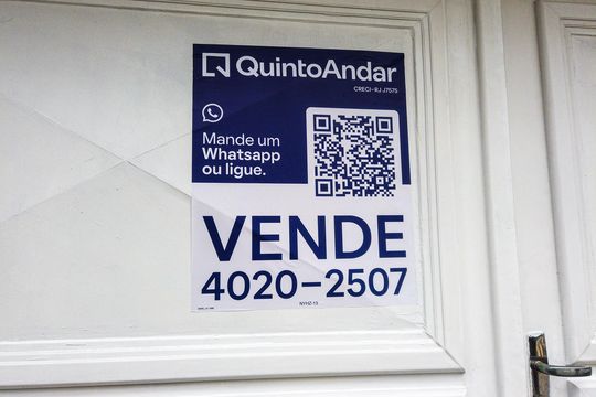 Plaquinha de casa de condomínio à venda com 4 quartos, 275m² em Freguesia (jacarepaguá), Rio de Janeiro