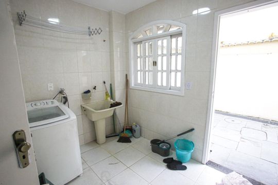 Área de Serviço de casa de condomínio à venda com 4 quartos, 275m² em Freguesia (jacarepaguá), Rio de Janeiro