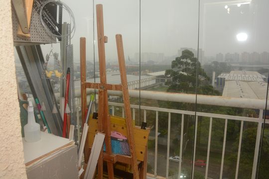 Sacada de apartamento à venda com 3 quartos, 79m² em Jardim Guairaca, São Paulo