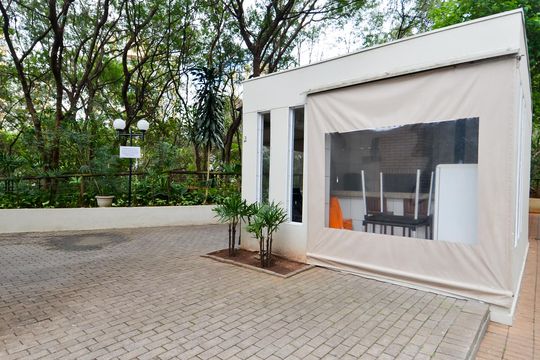 Área comum - Churrasqueira de apartamento para alugar com 2 quartos, 56m² em Jardim Cocaia, Guarulhos