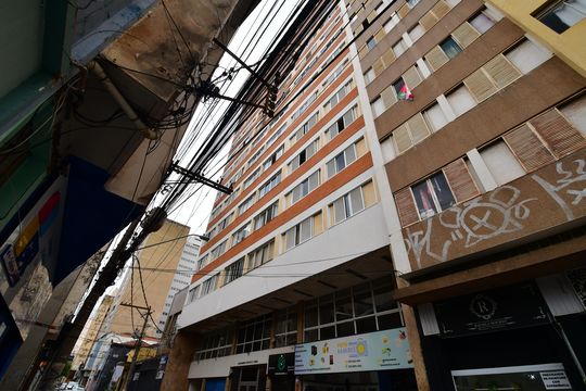 Fachada do Prédio de apartamento à venda com 2 quartos, 108m² em Centro, Campinas