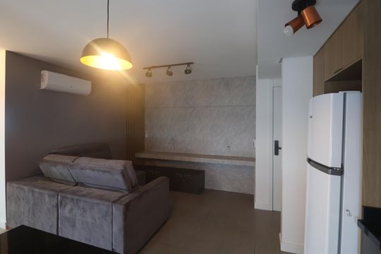 Sala de apartamento para alugar com 2 quartos, 55m² em Fátima, Canoas