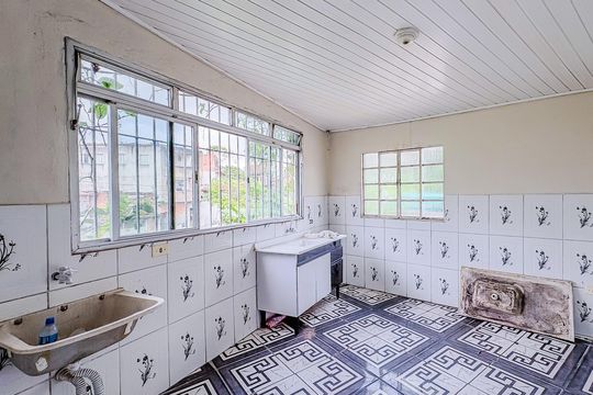 Cozinha de casa para alugar com 2 quartos, 80m² em Cangaiba, São Paulo
