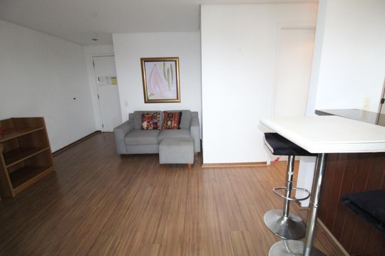 Sala de apartamento para alugar com 1 quarto, 56m² em Jardim São Dimas, São José dos Campos