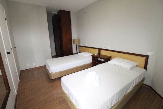 Quarto de apartamento para alugar com 1 quarto, 56m² em Jardim São Dimas, São José dos Campos