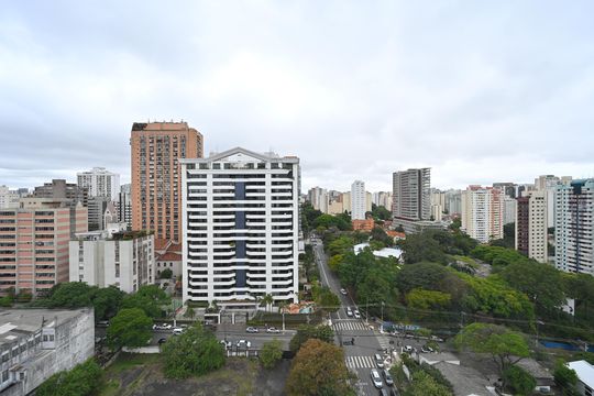 Vista da Varanda de kitnet/studio para alugar com 1 quarto, 28m² em Vila Clementino, São Paulo