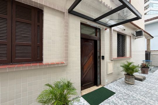 Área comum de apartamento para alugar com 3 quartos, 108m² em Gonzaga, Santos