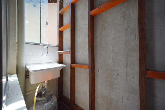 Área de Serviço de apartamento para alugar com 1 quarto, 27m² em Estreito, Florianópolis