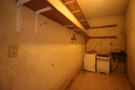 Área de Serviço de casa para alugar com 1 quarto, 30m² em Jardim Utinga, Santo André
