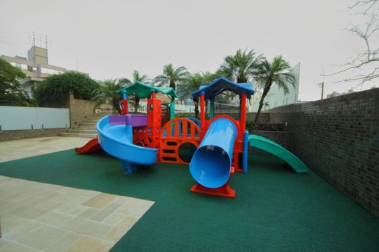 Área comum -Playground  de apartamento para alugar com 3 quartos, 167m² em Jardim do Mar, São Bernardo do Campo