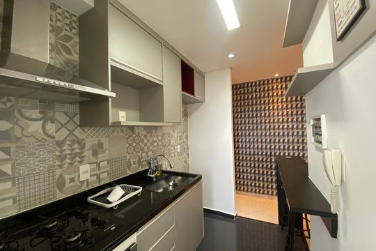 Cozinha  de apartamento para alugar com 2 quartos, 45m² em Paulicéia, São Bernardo do Campo