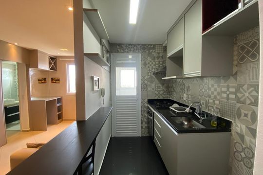 Cozinha  de apartamento para alugar com 2 quartos, 45m² em Paulicéia, São Bernardo do Campo