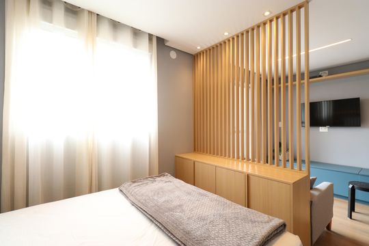 Quarto  de apartamento para alugar com 1 quarto, 27m² em Vila Romana, São Paulo