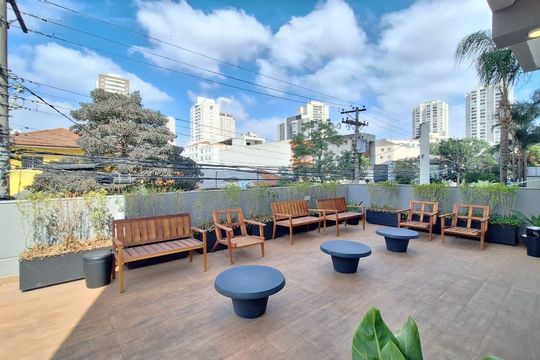 Área comum  de apartamento para alugar com 1 quarto, 27m² em Vila Romana, São Paulo