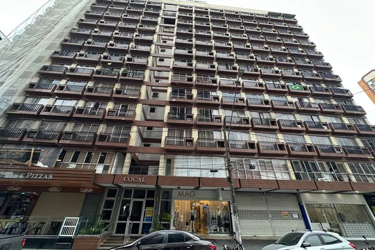 Fachada do Prédio de apartamento para alugar com 1 quarto, 66m² em Itararé, São Vicente
