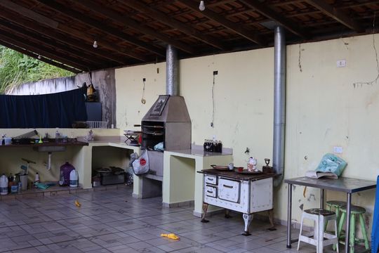 Churrasqueira de casa de condomínio para alugar com 3 quartos, 225m² em Nova Higienópolis, Barueri
