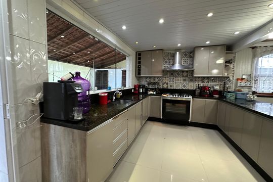 Cozinha de casa de condomínio para alugar com 3 quartos, 225m² em Nova Higienópolis, Barueri