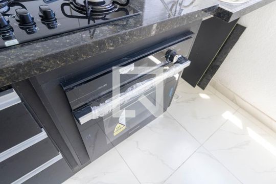 Cozinha de apartamento à venda com 2 quartos, 39m² em Campo Grande, Rio de Janeiro
