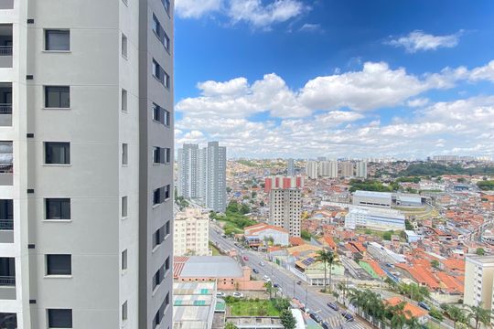 Quarto 1 - Vista de apartamento para alugar com 2 quartos, 40m² em Jaguaribe, Osasco