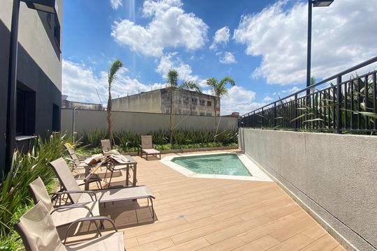 Área comum - Piscina de apartamento para alugar com 2 quartos, 40m² em Jaguaribe, Osasco