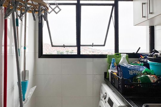 Área de Serviço de apartamento à venda com 2 quartos, 49m² em Vila Jordanopolis, São Bernardo do Campo