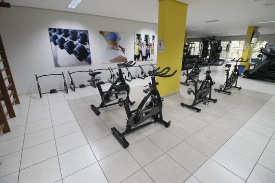 Área comum - Academia de apartamento à venda com 3 quartos, 70m² em Jardim Henriqueta, Taboão da Serra