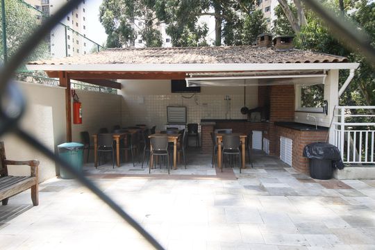 Área comum - Churrasqueira de apartamento à venda com 3 quartos, 70m² em Jardim Henriqueta, Taboão da Serra