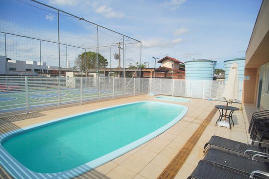 Piscina de apartamento para alugar com 3 quartos, 52m² em Feitoria, São Leopoldo