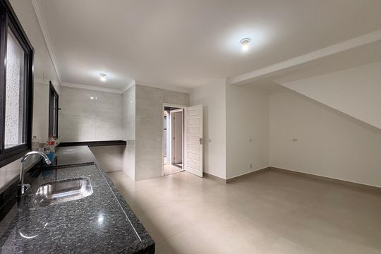 Cozinha de casa à venda com 3 quartos, 159m² em Vila Homero Thon, Santo André
