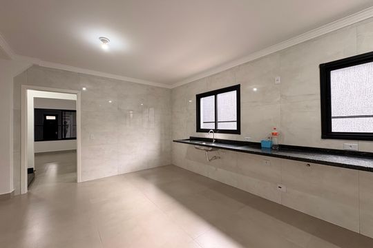 Cozinha de casa à venda com 3 quartos, 159m² em Vila Homero Thon, Santo André