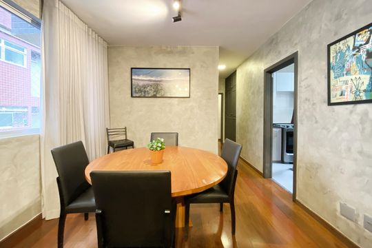 Sala de apartamento à venda com 4 quartos, 260m² em Buritis, Belo Horizonte