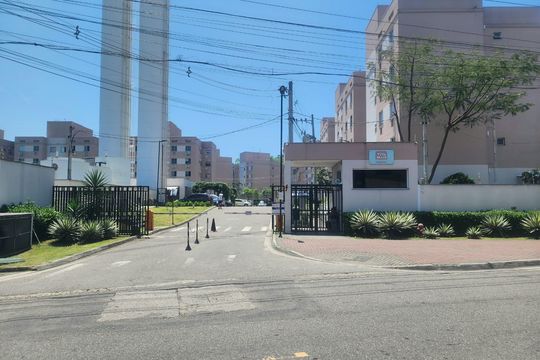 Fachada de apartamento para alugar com 2 quartos, 46m² em Neves, São Gonçalo