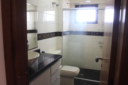 Banheiro 1 de apartamento para alugar com 3 quartos, 122m² em Barcelona, São Caetano do Sul