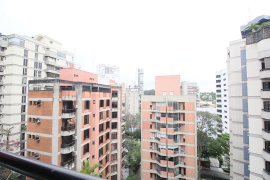 Vista Varanda Sala de apartamento à venda com 2 quartos, 87m² em Real Parque, São Paulo