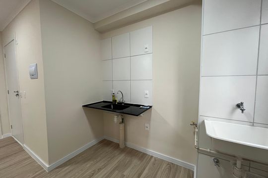 Cozinha de apartamento para alugar com 2 quartos, 45m² em Vila Pirituba, São Paulo