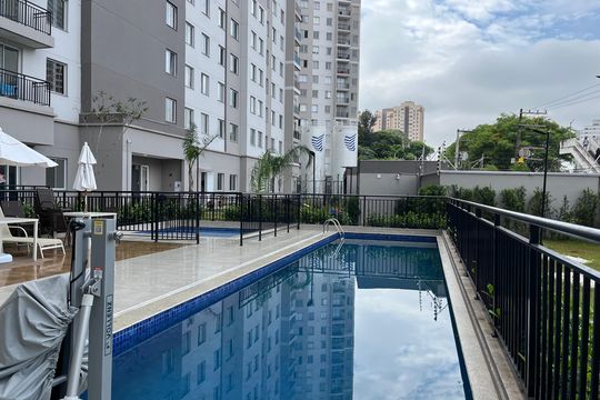 Área comum - Piscina de apartamento para alugar com 2 quartos, 45m² em Vila Pirituba, São Paulo