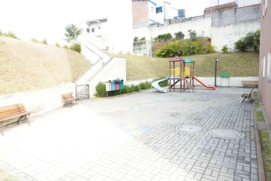Área externa de apartamento para alugar com 2 quartos, 49m² em Chácara do Solar I (fazendinha), Santana de Parnaíba