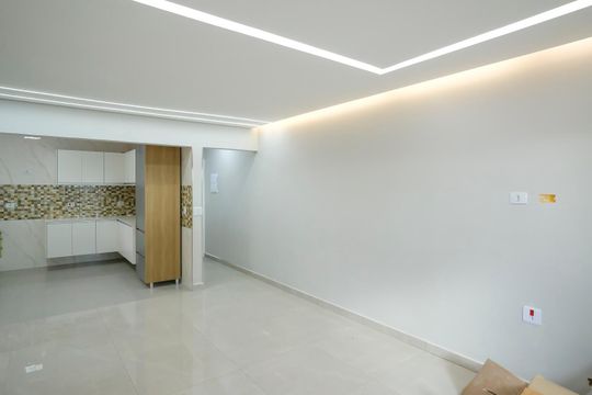 Sala de apartamento para alugar com 3 quartos, 110m² em Barcelona, São Caetano do Sul